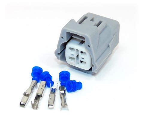 4 Way Yazaki Sealed Connector Kit Male Inc Terminals And Seals - Photos