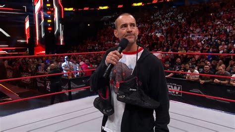 CM Punk Delivers Return Promo On AEW Collision - "I'm Tired Of Being ...