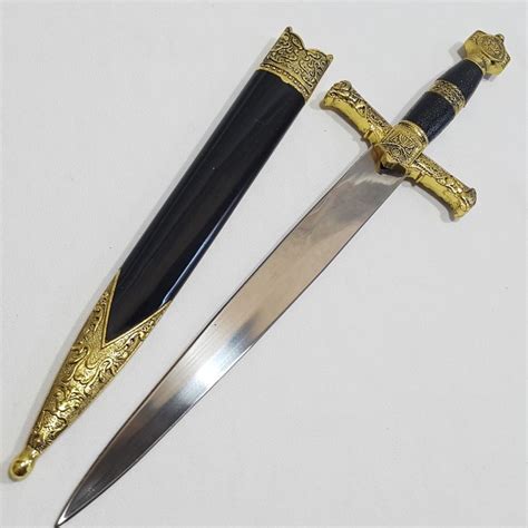 Daga Ritual Ceremonial Salomonica Golden – Blade Shop Mexico