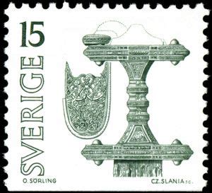 Stamp: Vendel Period (Sweden(Vendel period) Mi:SE 895xDu,AFA:SE 899CnuF,Fac:SE 912Buv2