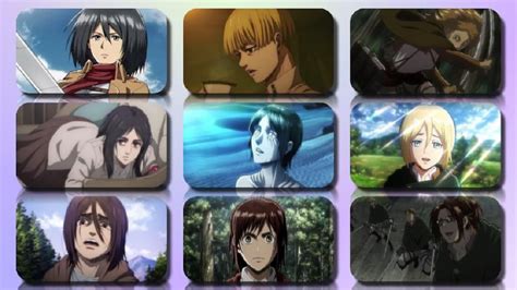 Shingeki No Kyojin Female Characters