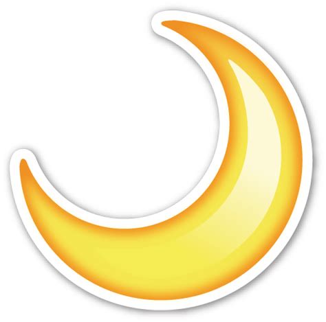 Crescent Moon Bubble Stickers, Emoji Stickers, Diy Stickers, Printable ...