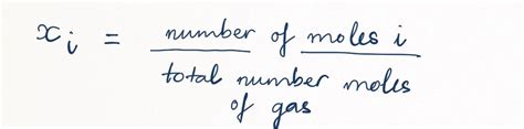 Partial Pressure Mole Fraction - Gas Phase - MCAT Content