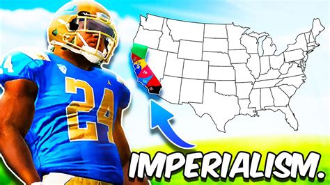 CALIFORNIA College Football Imperialism | (Last Team Standing Wins!)