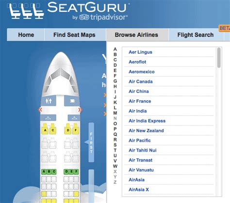 Flight Guru Seat Guide | Cabinets Matttroy