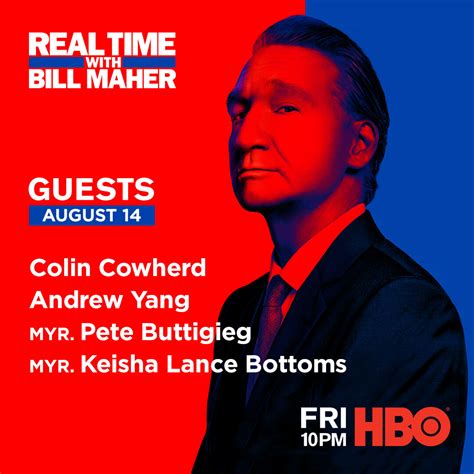 Guest List: August 14, 2020 — Real Time with Bill Maher Blog