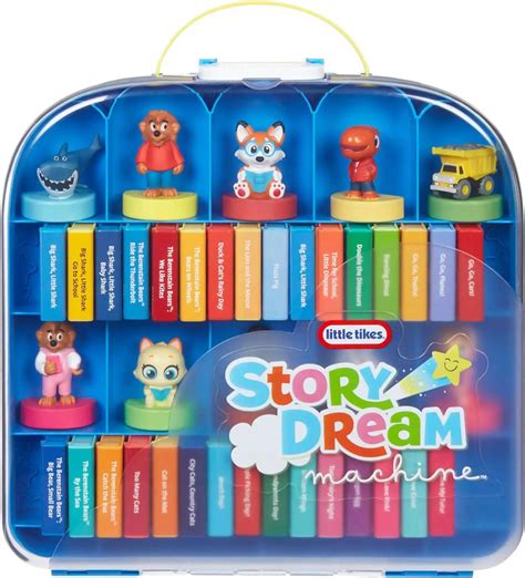 Little Tikes Story Dream Machine Show Go Storage Case Includes Exclusive Character 3 Stories MGA ...