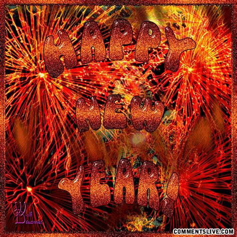 Beautiful Fireworks Animated Happy New Year Graphic | New year graphic, Fireworks animation ...