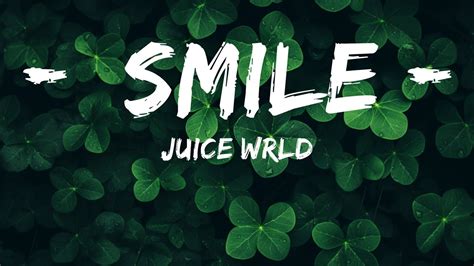 Juice WRLD - Smile (Lyrics) ft. The Weeknd | Lyrics Rhythm - YouTube