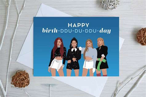 Blackpink Birthday Card 'happy - Etsy UK