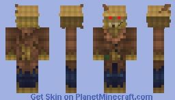 Scarecrow Monster Skin Minecraft Skin