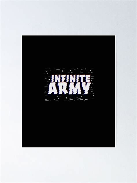 "CAYLUS GAMING - INFINITE ARMY" Poster for Sale by rearilliterate ...