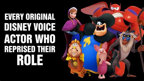 Every Original Disney Voice Actor Who Reprised Their Roles - YouTube