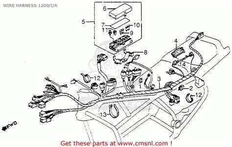 Honda goldwing 1200 wiring diagram