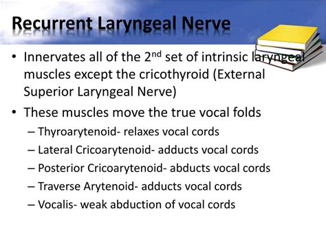 PPT - The Incidence of Recurrent Laryngeal Nerve Damage Following an ...