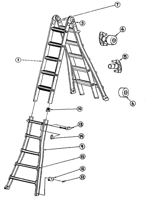 Genuine Little Giant Ladder Replacement Parts - by Pro Ladder Supply