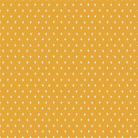 Lancelot Stars in Mustard by the 1/2 yard – Citrus and Mint Designs