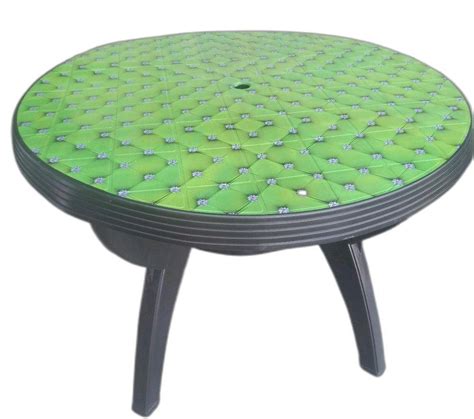 Round Plastic Dining Table at Rs 950 | Guwahati | ID: 26211629530