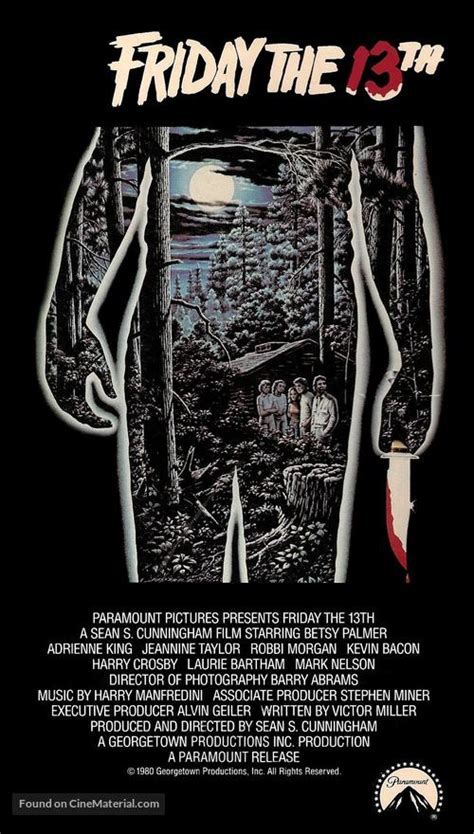 Friday the 13th (1980) movie poster