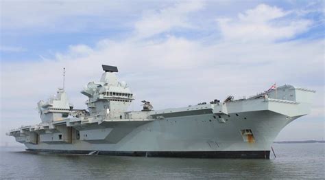 The Flagship Aircraft Carrier Of The Royal Navy: HMS Queen E