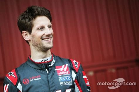 Romain Grosjean, Haas F1 Team at Haas VF-16 launch