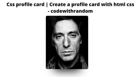 Create Profile Card In Html Css With Source Code - vrogue.co