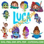 Luca SVG, Luca SVG Bundle, Luca Shirt, Luca Printable, Luca Digital, Luca Clipart, Luca T-shirt ...