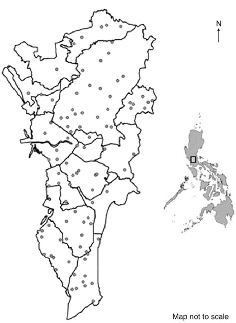 National Capital Region Philippines Map - Gabbie Christiana