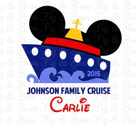 Family Disney Cruise T Shirts Mickey Mouse Iron Ons by FIGandBEAR Disney Fun, Disney Cruise ...