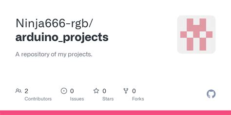GitHub - Ninja666-rgb/arduino_projects: A repository of my projects.