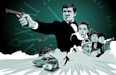 James Bond 007 Fan Art On Her Majesty's Secret Service | Etsy