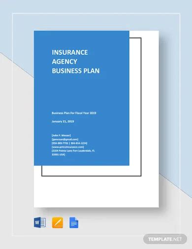 Insurance Business Plan - 10+ Examples, Format, How To Create, Pdf