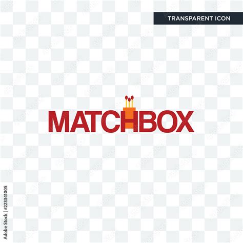 matchbox vector icon isolated on transparent background, matchbox logo ...