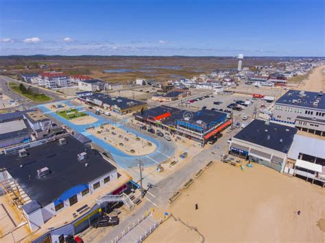 Salisbury Beach Aerial View, Massachusetts, USA Editorial Stock Photo ...