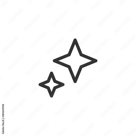 Stars icon. Shooting star symbol modern, simple, vector, icon for ...