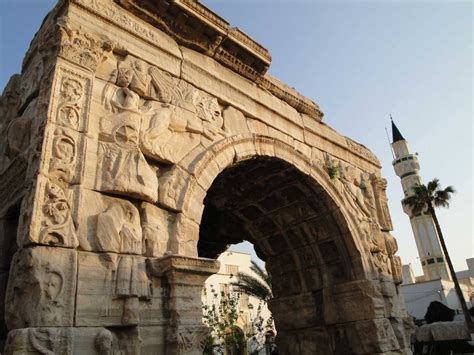 Arch of Marcus Aurelius Oea (Tripoli), Libya | Libya, Tripoli libya, Monument