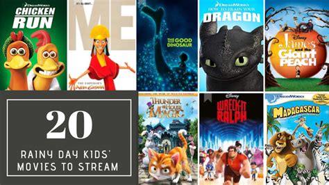 20 Rainy Day Movies for Kids You Can Stream :: Southern Savers