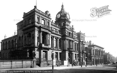 Burnley, Town Hall 1895 - Francis Frith