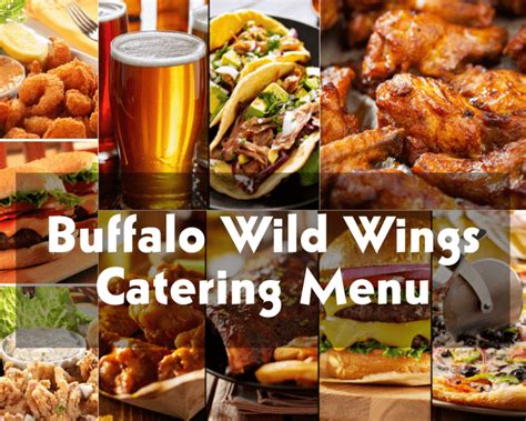 Buffalo Wild Wings Catering Menu With Prices 2022 - Traditional or Boneless Wings For A Party ...