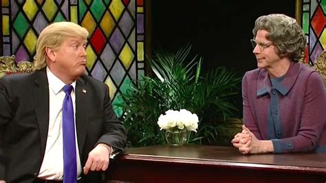 SNL’s Church Lady Meets ‘Godless’ Donald Trump