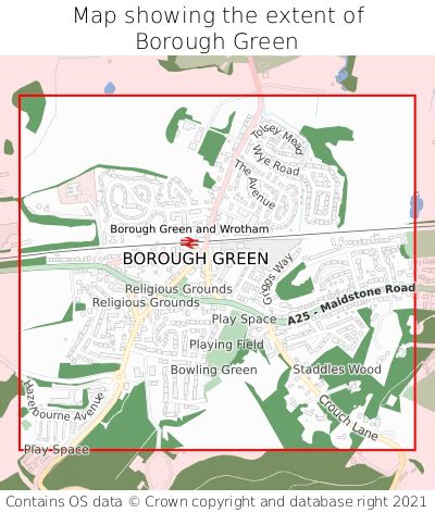 Where is Borough Green? Borough Green on a map