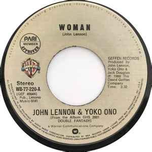 John Lennon - Woman (1980, Vinyl) | Discogs