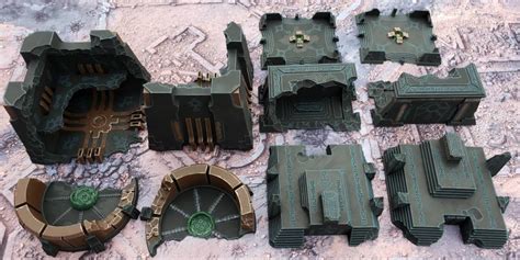 Necron Tomb World, Full-table Set Competitive 40k Terrain - Etsy