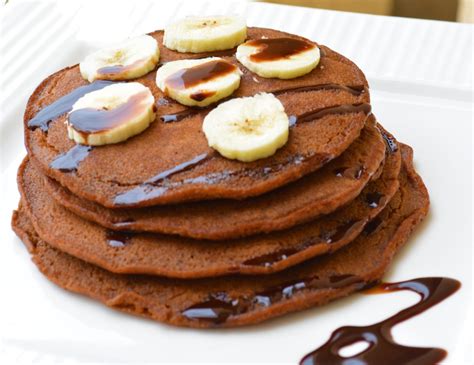 Chocolate Pancakes With Banana Recipe by Archana's Kitchen