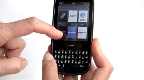 Palm Pixi Plus on AT&T Video Review - YouTube