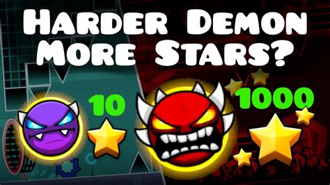 Should Harder Demon Levels Give More Stars? (Geometry Dash 2.11) - YouTube