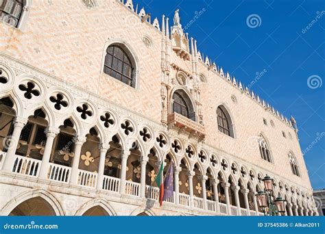 Doge s Palace facade stock photo. Image of history, european - 37545386