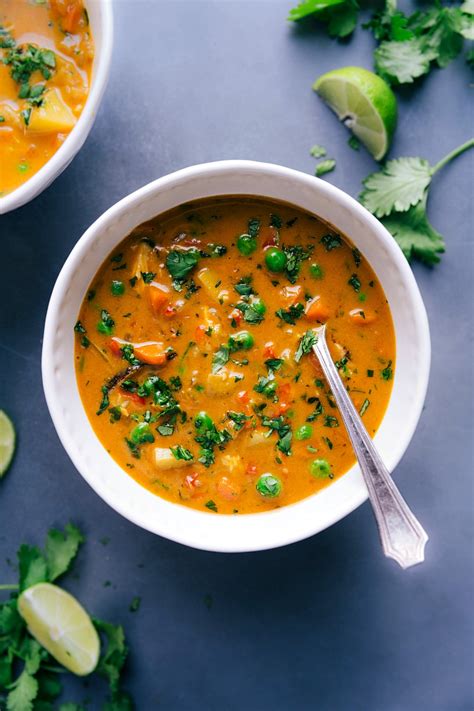 Chicken Curry Soup (With Coconut Milk!) - Chelsea's Messy Apron