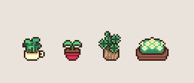 Pixel Plants Animation (Nov 2015) by emimonserrate on DeviantArt