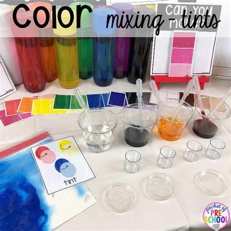 Color Mixing Activities for Toddlers, Preschool, Pre-K, & Kindergarten ...